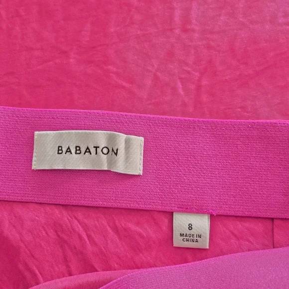 Babaton Vibrant Fuchsia Skirt - Picture 3 of 4